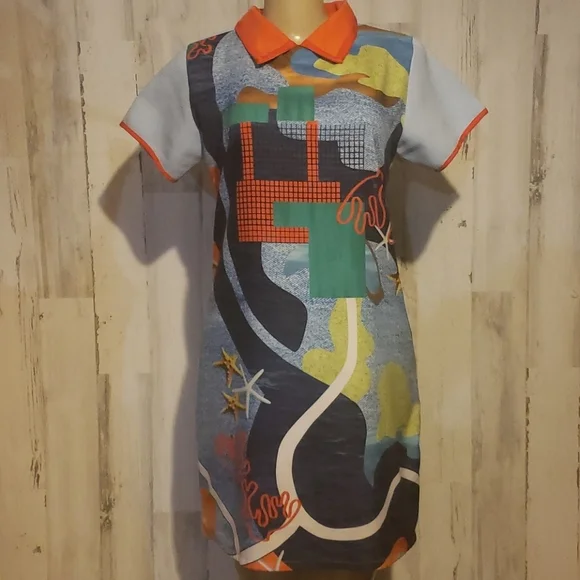 Plains and cheap prints dress
